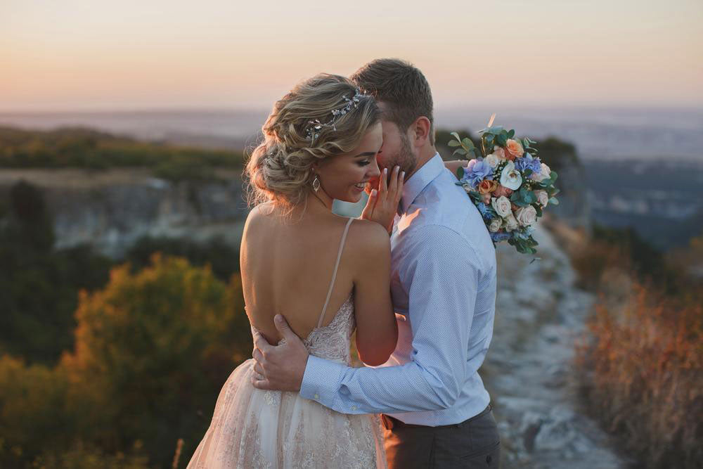 Wedding Tree Fingerabdruckbild Braut Hochzeit