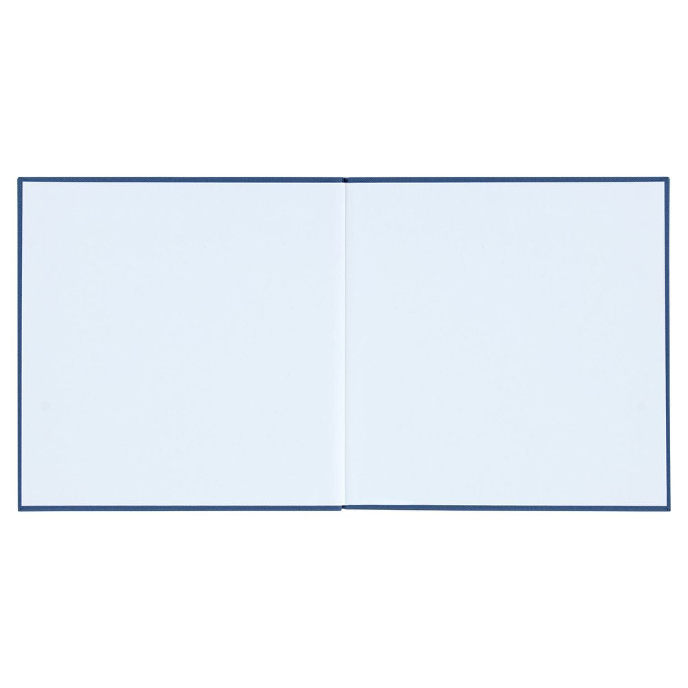 Gästebuch Leinen - Blau DeinWeddingshop