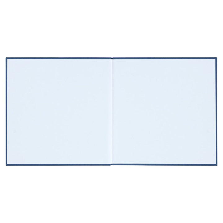 Gästebuch Leinen - Blau DeinWeddingshop