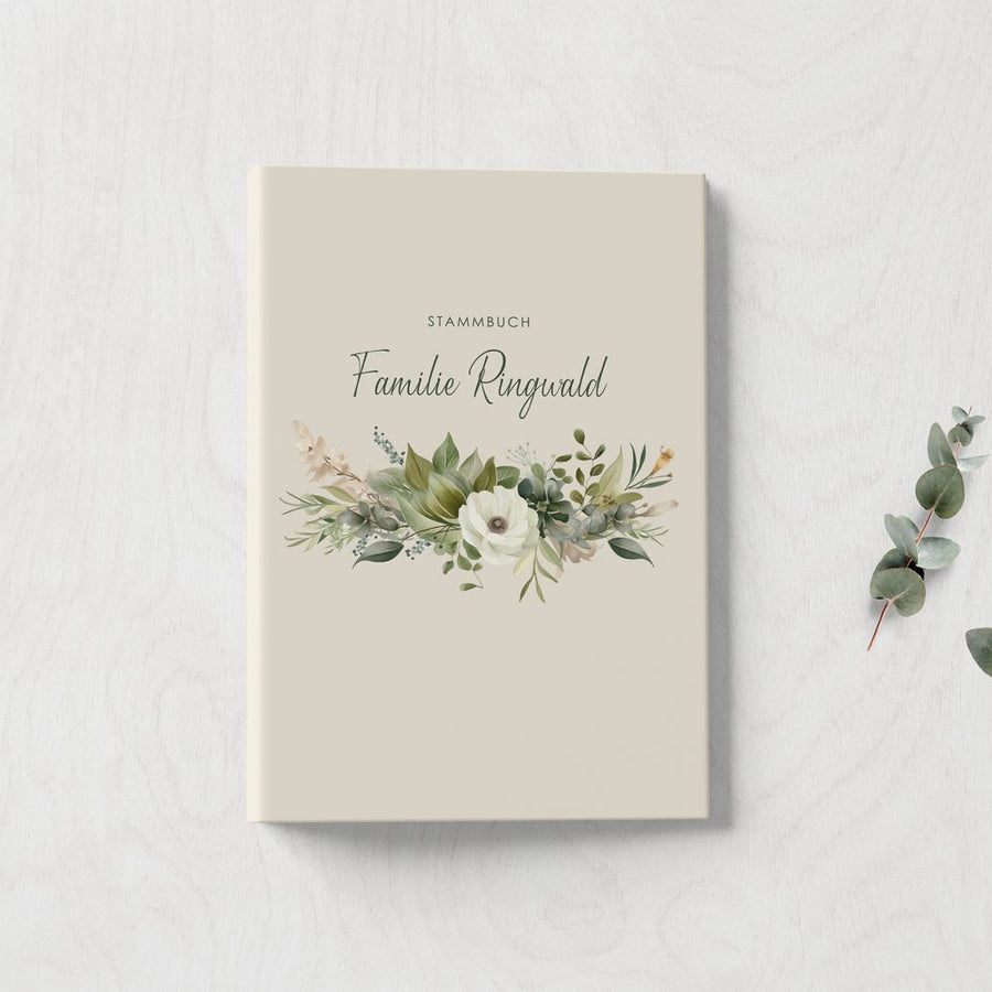 Stammbuch Paonia DeinWeddingshop