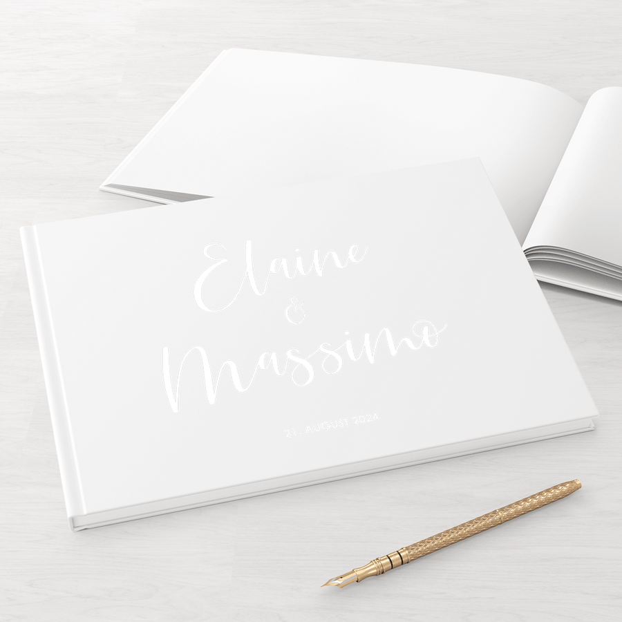 Gästebuch Deluxe Pure Joliette DeinWeddingshop