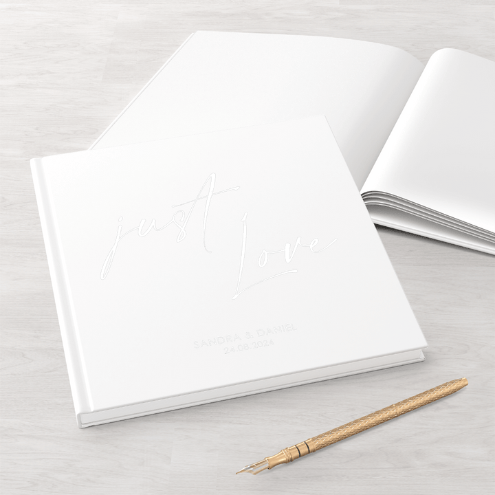 Gästebuch Just Love 21x21 DeinWeddingshop