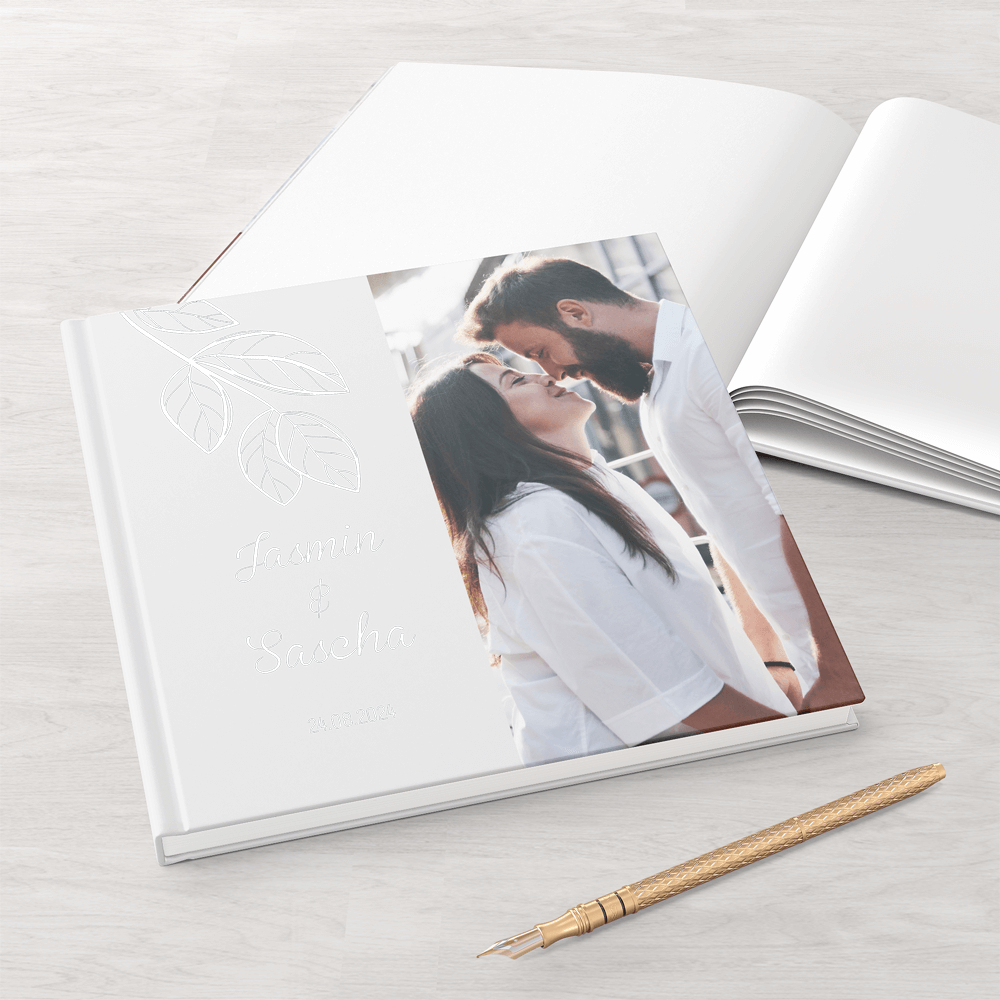 Gästebuch Sweat Romance 21x21 DeinWeddingshop