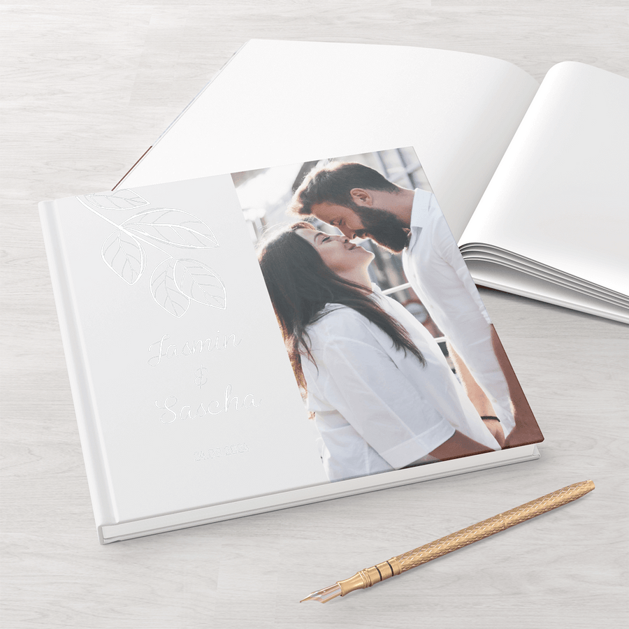 Gästebuch Sweat Romance 21x21 DeinWeddingshop