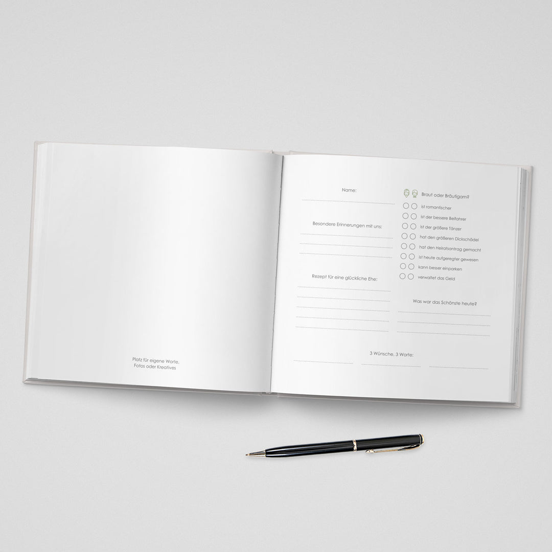 Gästebuch Dreams 21x21 DeinWeddingshop