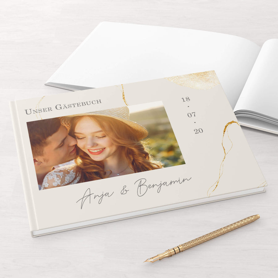Gästebuch Lovebirds DeinWeddingshop