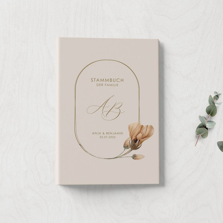 Stammbuch Boheme Floral DeinWeddingshop