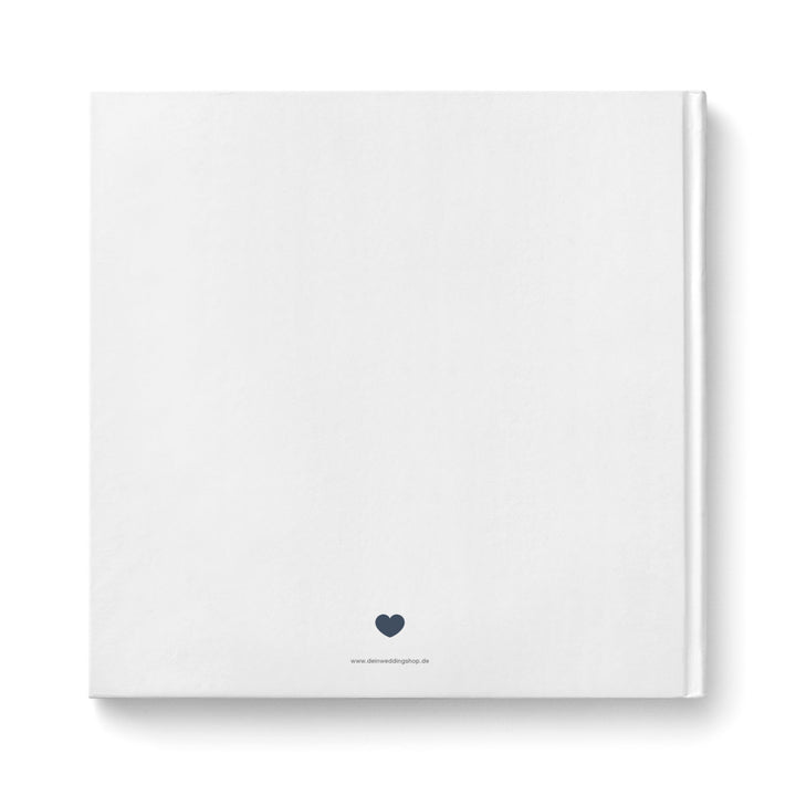 Gästebuch Watercolor Breeze Rosé 21x21 DeinWeddingshop