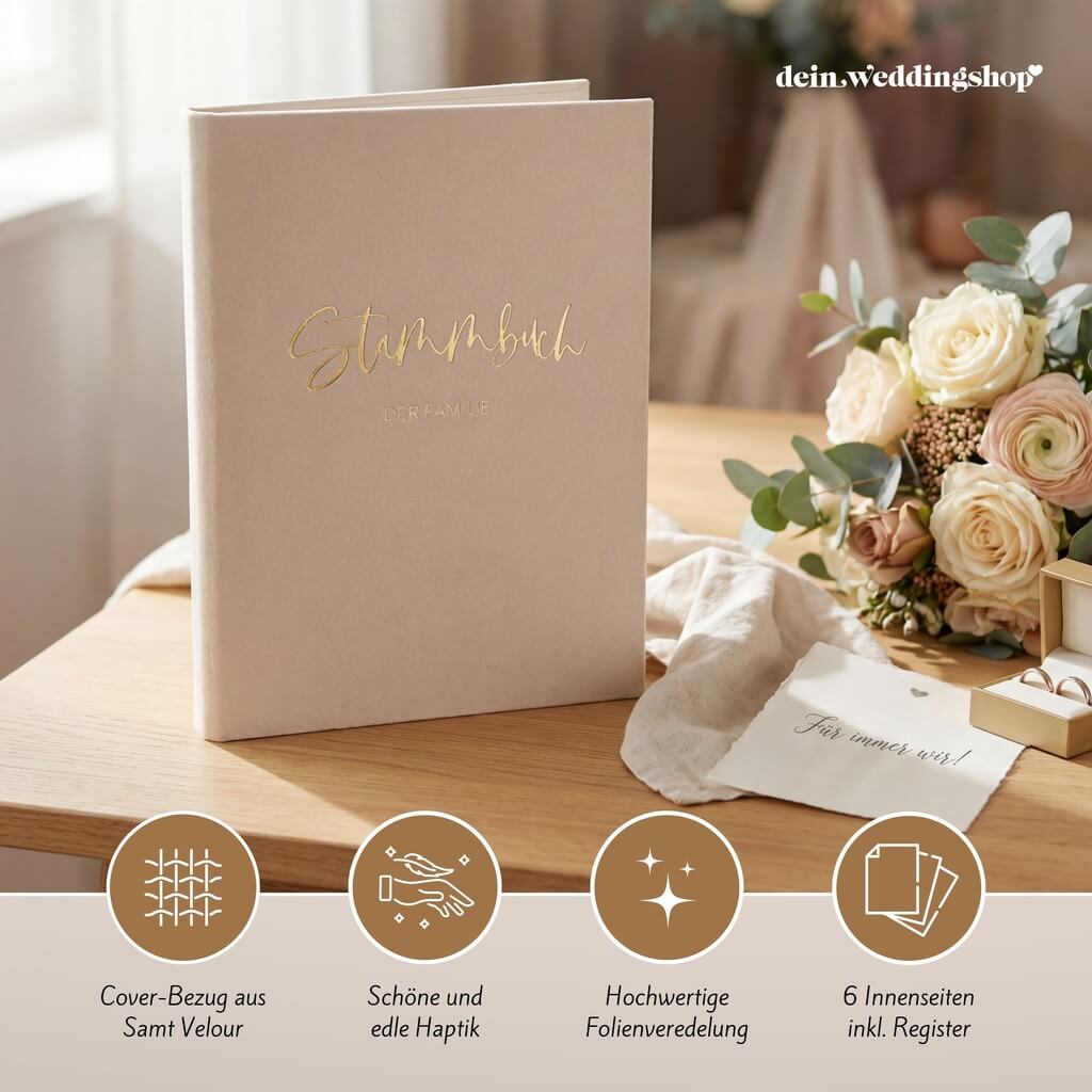Stammbuch Samt-Velour
