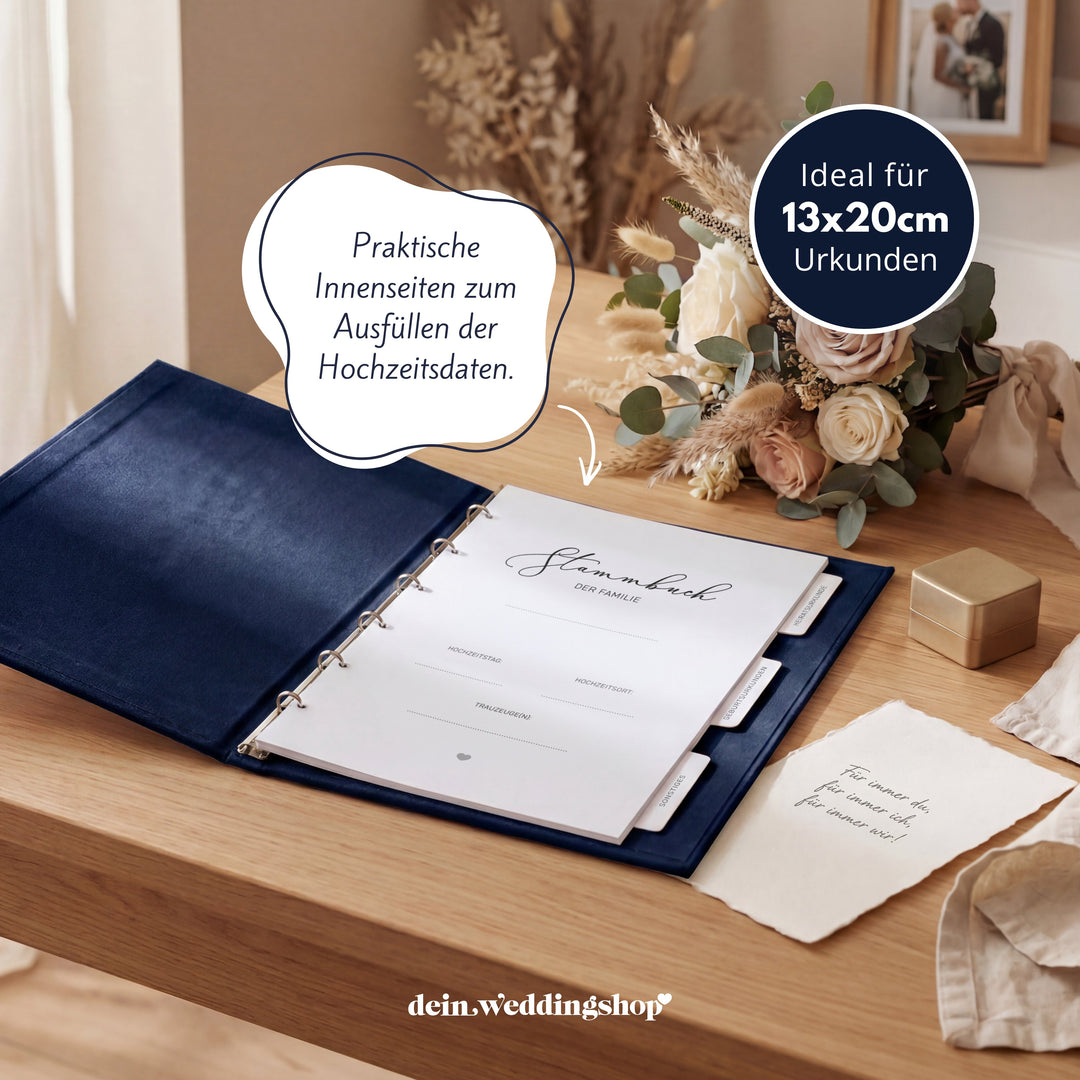 Deluxe Samt-Velour Blau
