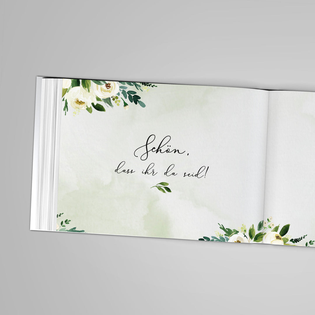 Gästebuch Bridal Flower DeinWeddingshop