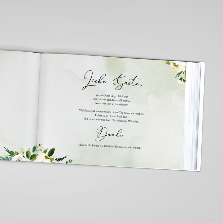 Gästebuch Bridal Flower DeinWeddingshop