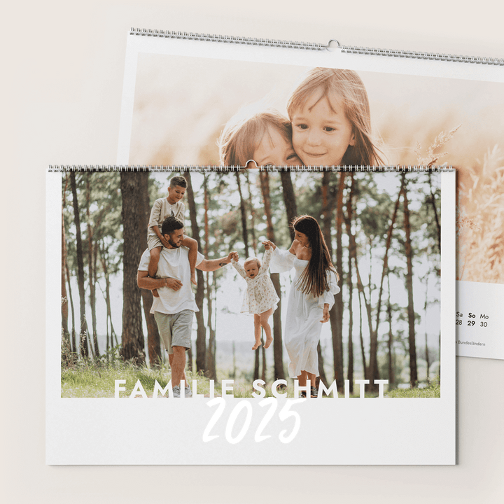 Wandkalender Fotokalender - Classic Chic DeinWeddingshop