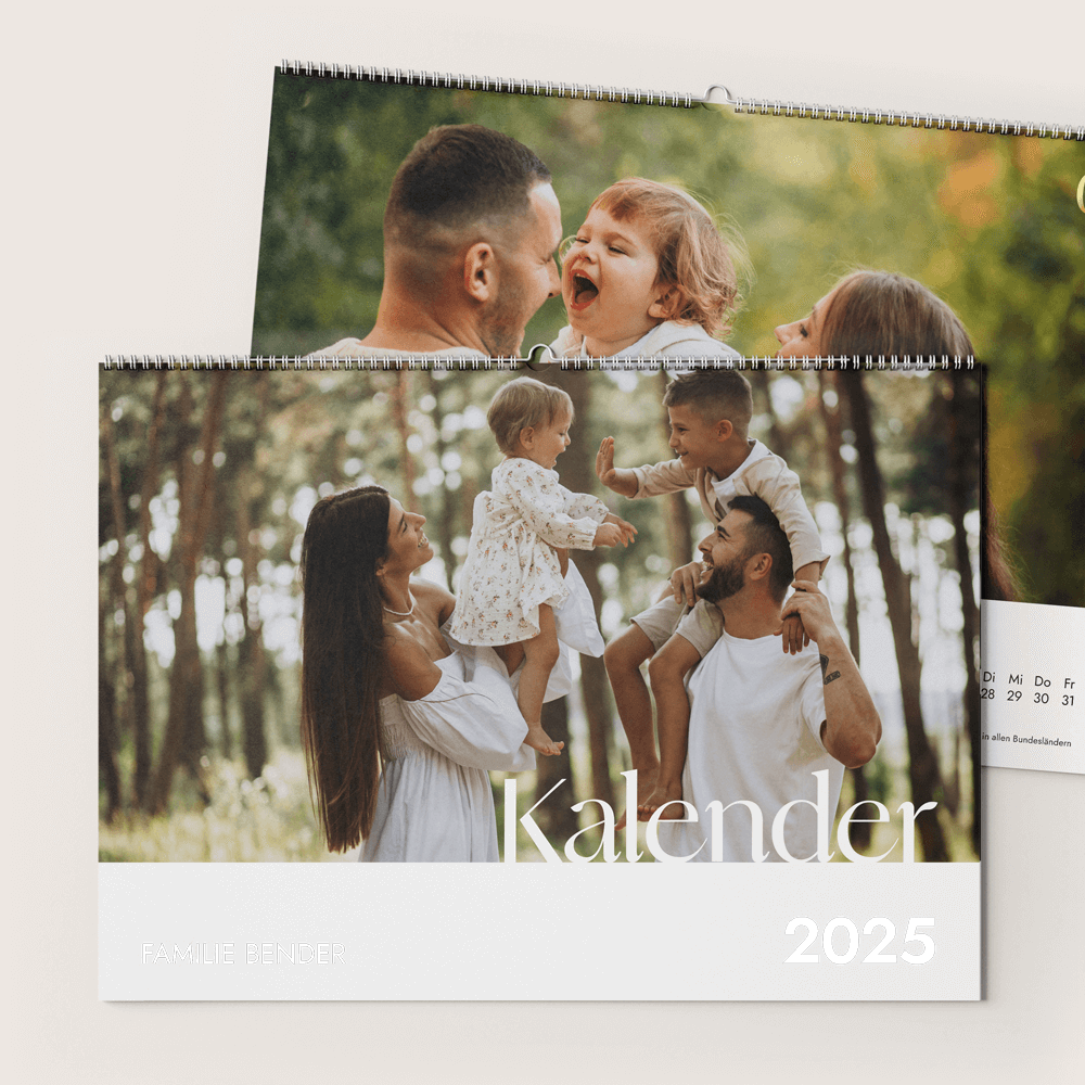 Wandkalender Fotokalender - Analogue DeinWeddingshop