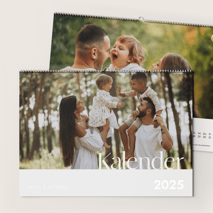 Wandkalender Fotokalender - Analogue DeinWeddingshop