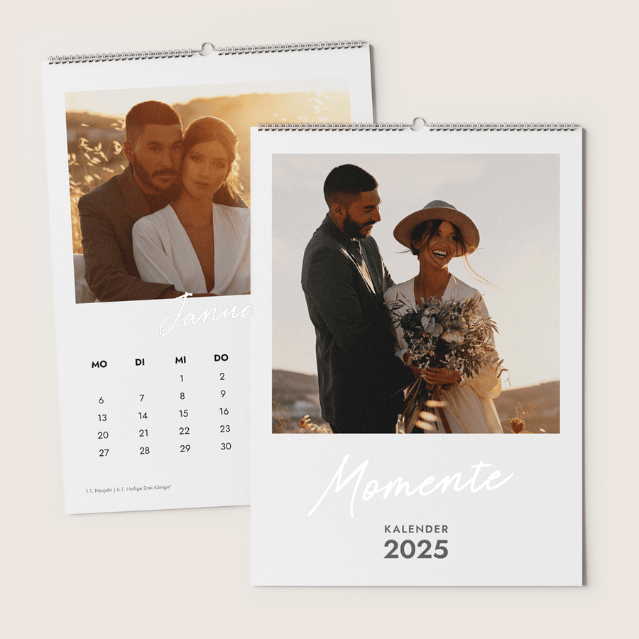 Wandkalender Fotokalender - Modern Classic DeinWeddingshop