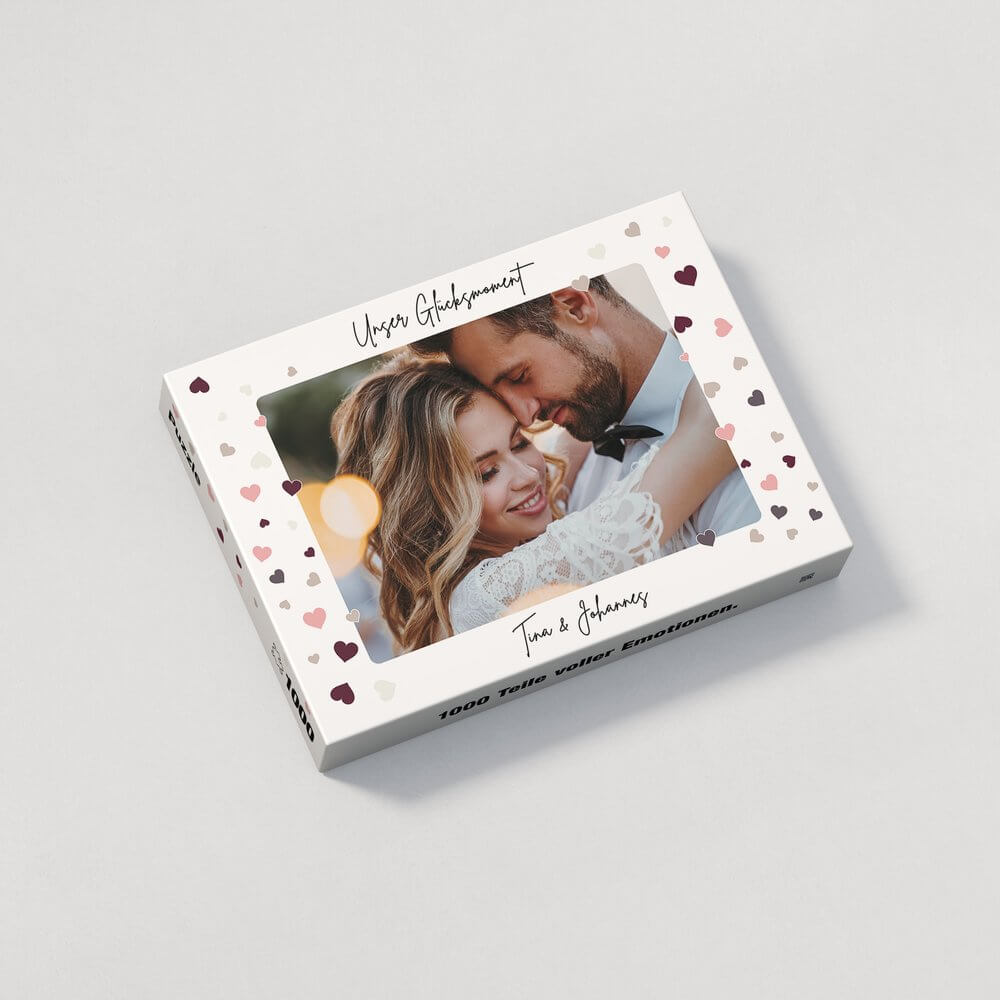 Puzzle Fotopuzzle - Hearts DeinWeddingshop