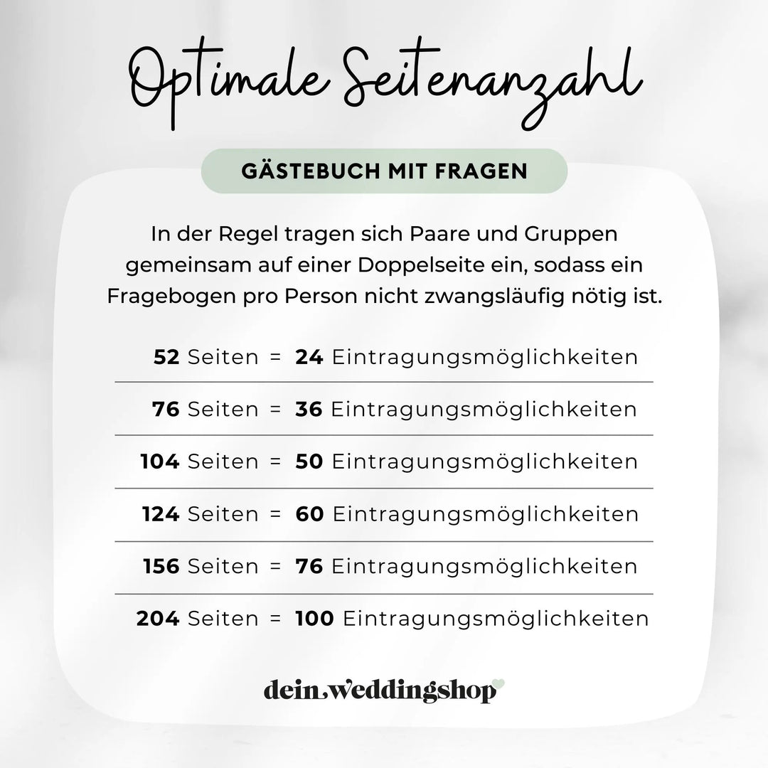 Gästebuch Pure Botanical DeinWeddingshop