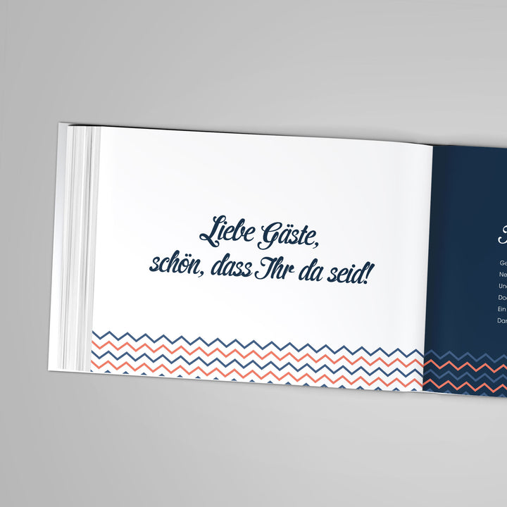Gästebuch - Sale Maritim Anker DeinWeddingshop