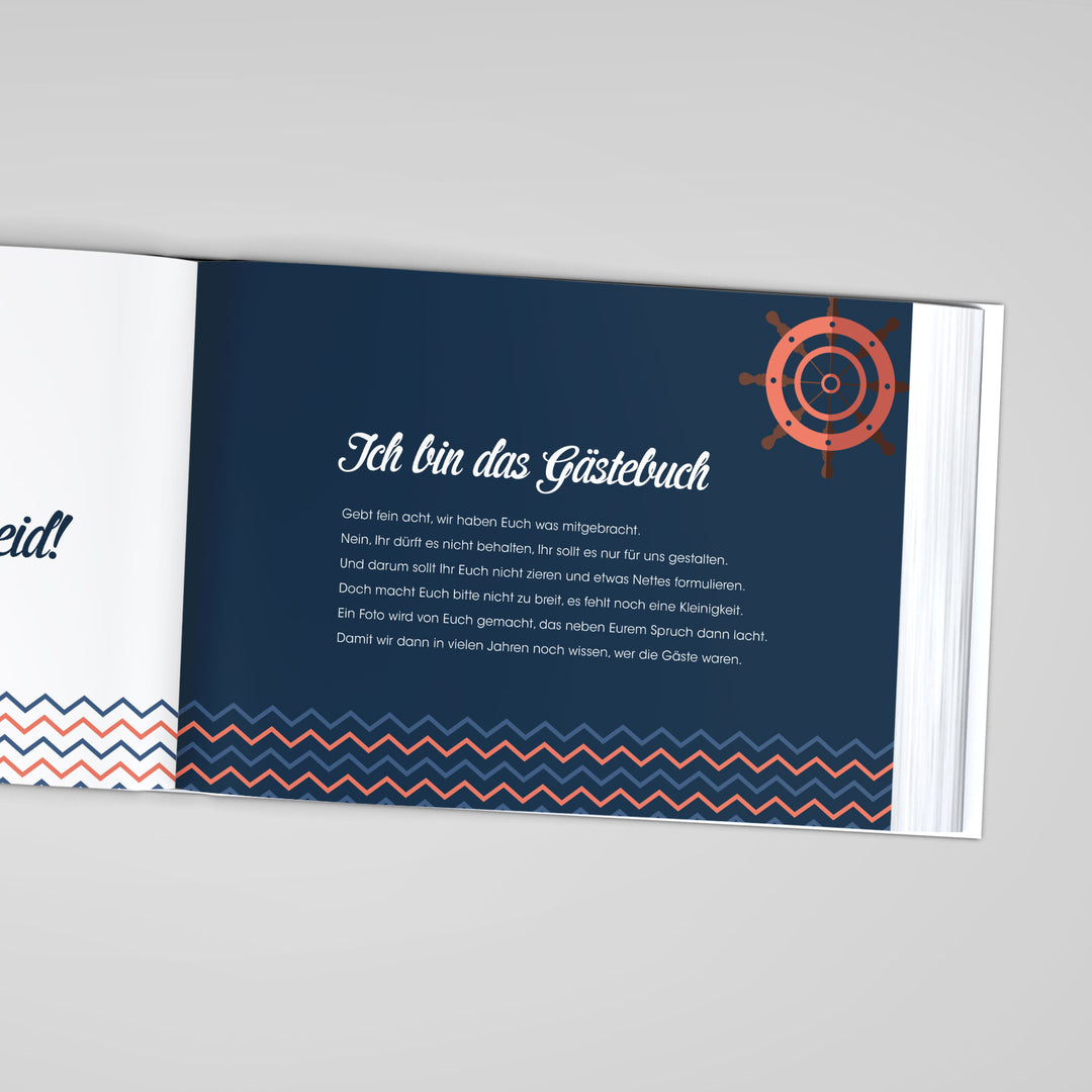 Gästebuch - Sale Maritim Anker DeinWeddingshop