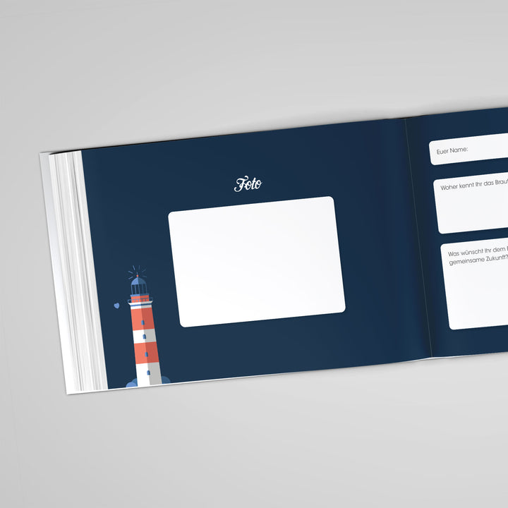 Gästebuch - Sale Maritim Anker DeinWeddingshop