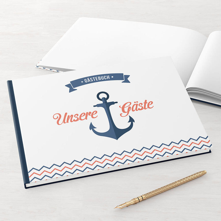 Gästebuch - Sale Maritim Anker DeinWeddingshop