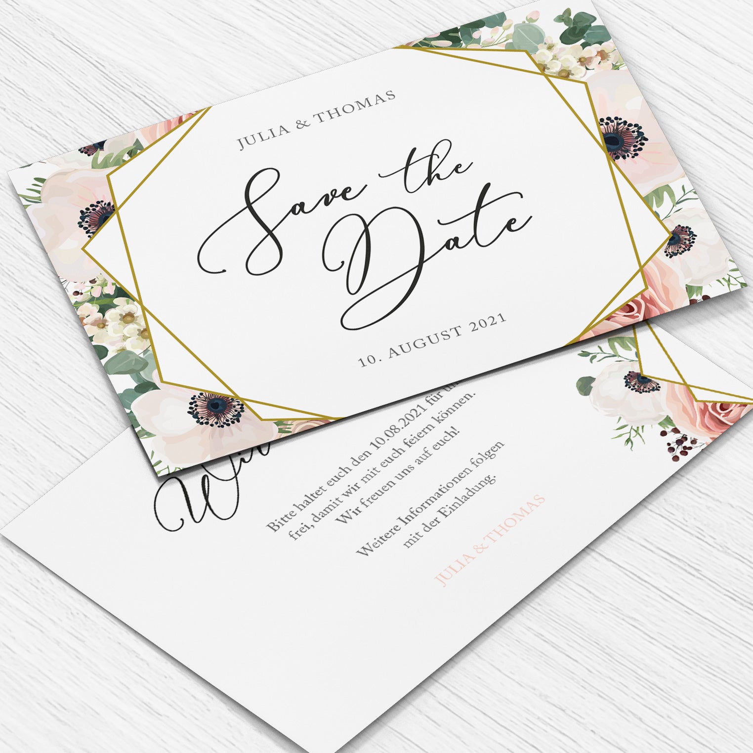 10 Magneten Als Save The Date Karten
