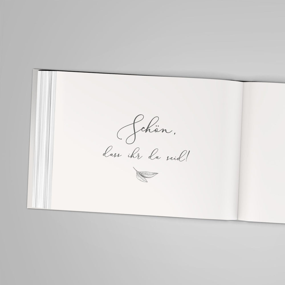 Gästebuch Pure Botanical DeinWeddingshop