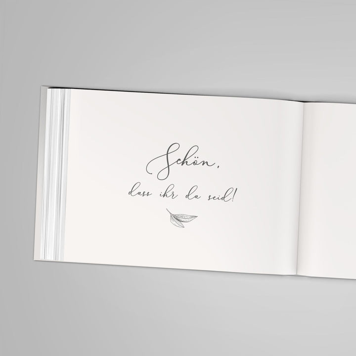 Gästebuch Pure Botanical DeinWeddingshop