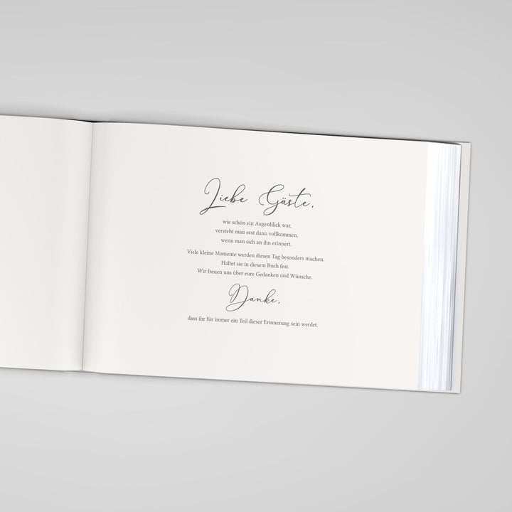 Gästebuch Pure Botanical DeinWeddingshop