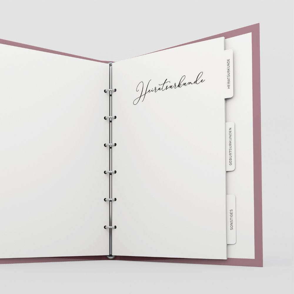 Stammbuch Deluxe Pure Bonheur - personalisiert DeinWeddingshop