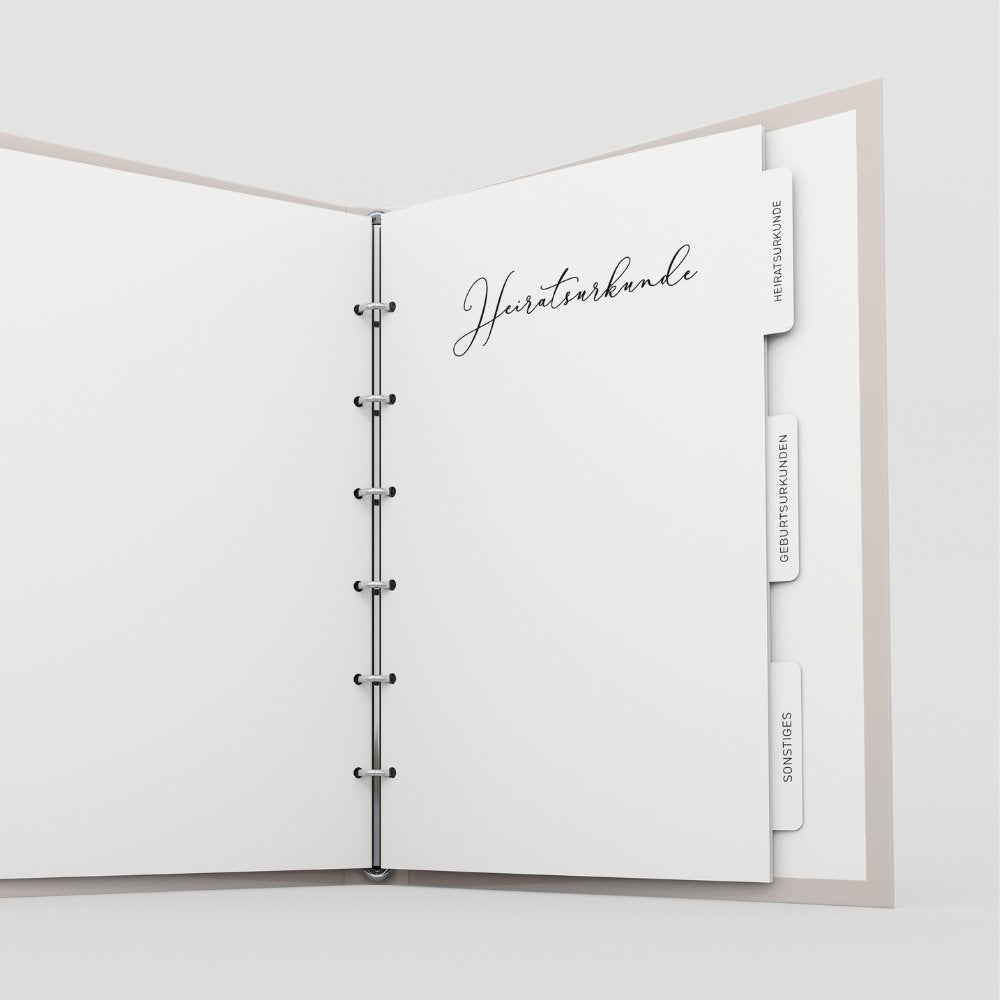 Stammbuch Deluxe Pure Bonheur - personalisiert DeinWeddingshop