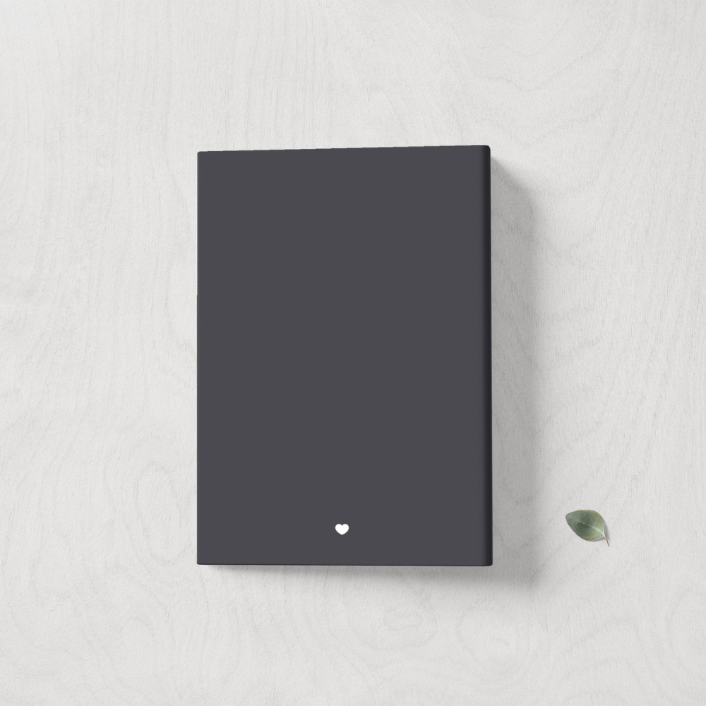 Stammbuch Standesamt Deluxe Pure - Titangrau DeinWeddingshop