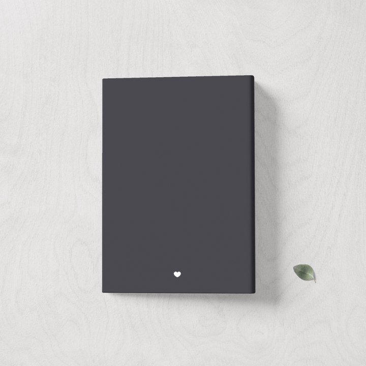 Stammbuch Standesamt Deluxe Pure - Titangrau DeinWeddingshop