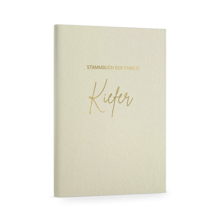 Stammbuch Leinen - Family, personalisiert DeinWeddingshop