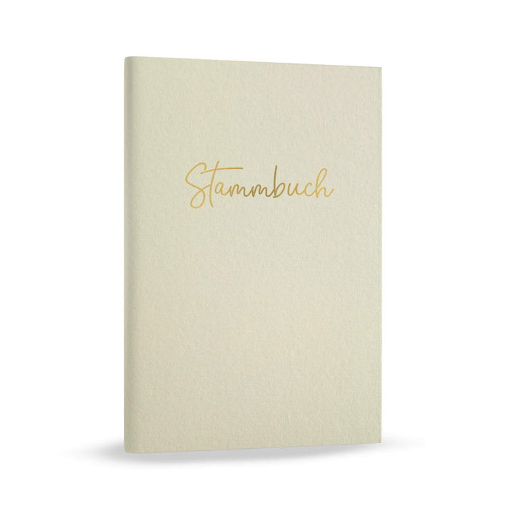 Stammbuch Standesamt Stammbuch Leinen - Beige DeinWeddingshop