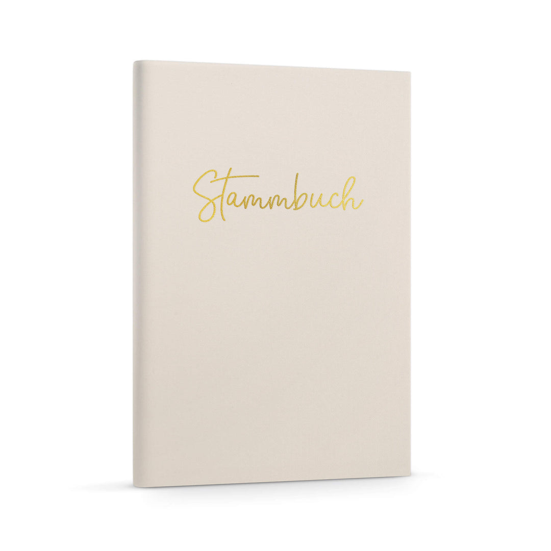 Stammbuch Standesamt Stammbuch Leinen - Beige DeinWeddingshop