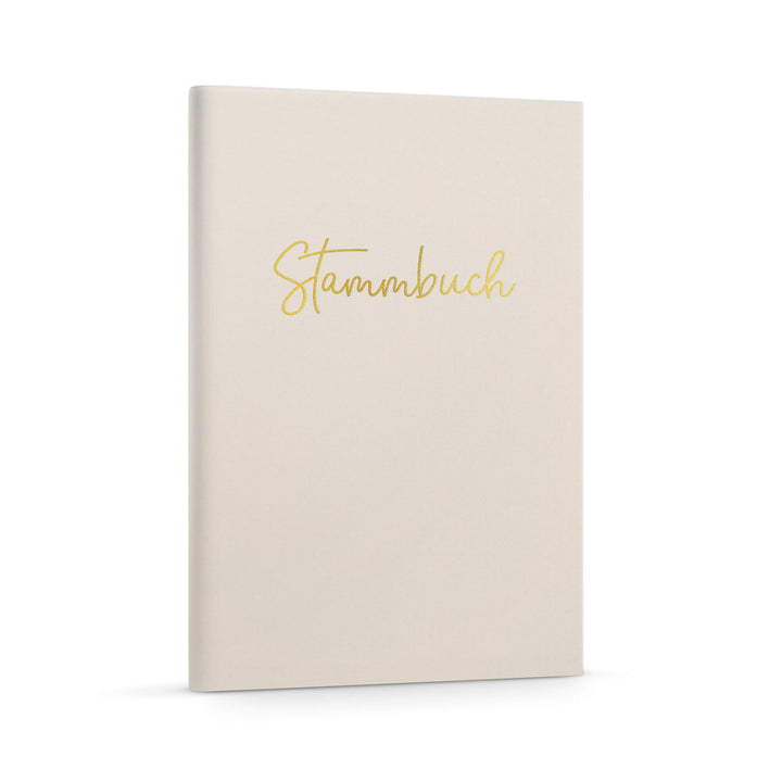 Stammbuch Standesamt Stammbuch Leinen - Beige DeinWeddingshop