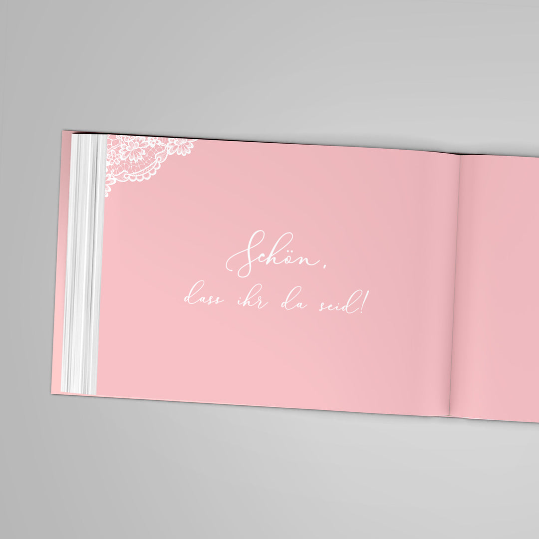 Gästebuch - Sale Vintage Romantic DeinWeddingshop