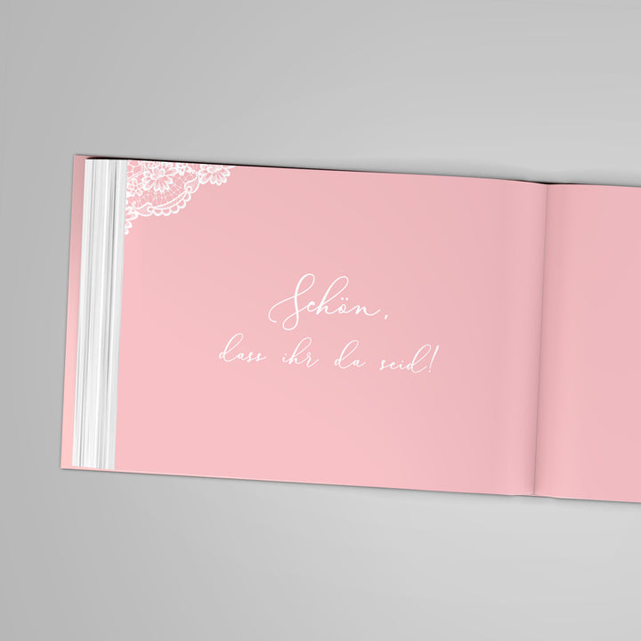 Gästebuch - Sale Vintage Romantic DeinWeddingshop