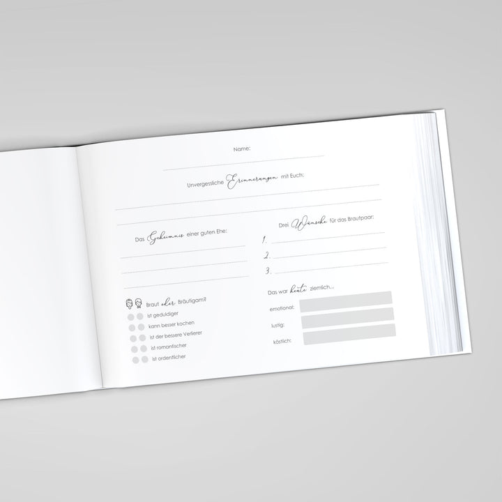 Gästebuch - Sale Vintage Romantic DeinWeddingshop
