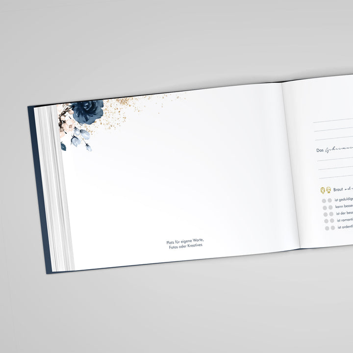 Gästebuch - Sale Watercolor Breeze Blau DeinWeddingshop